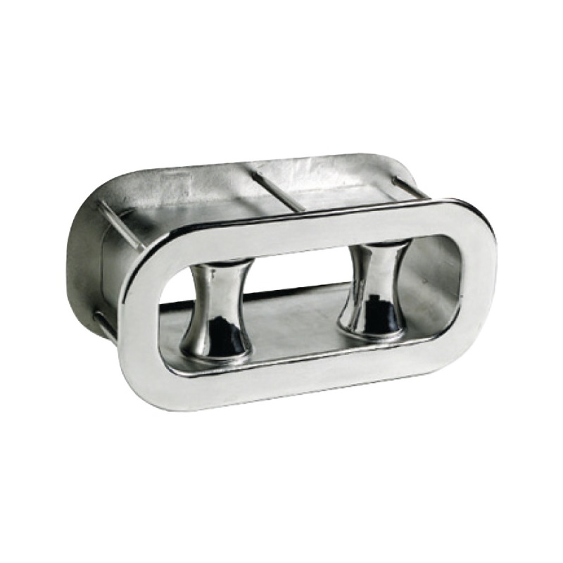 Ecubier à couvercle pour amarre/chaîne 340×160 mm