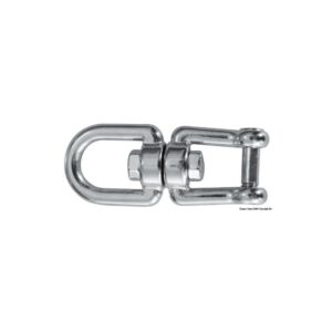 Emerillon double oeillet AISI 316 6 mm