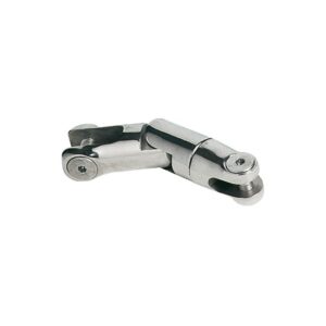 Jonction d'ancre 2 articulations AISI 316 8 mm