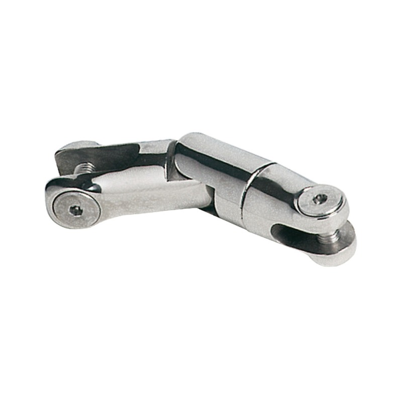 Jonction d'ancre 2 articulations AISI 316 8 mm