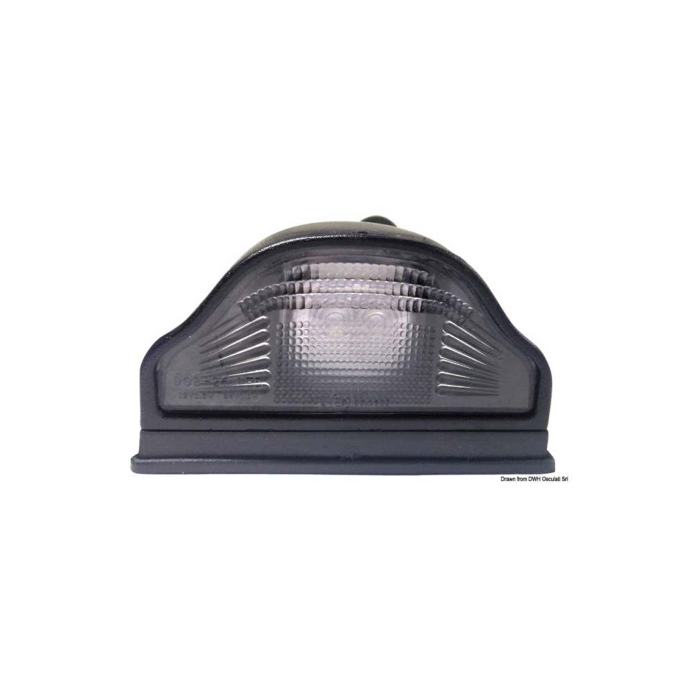 Feu arrière à LED pour plaque