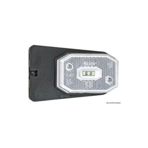 Feu avant à LED avec étrier lumière blanche