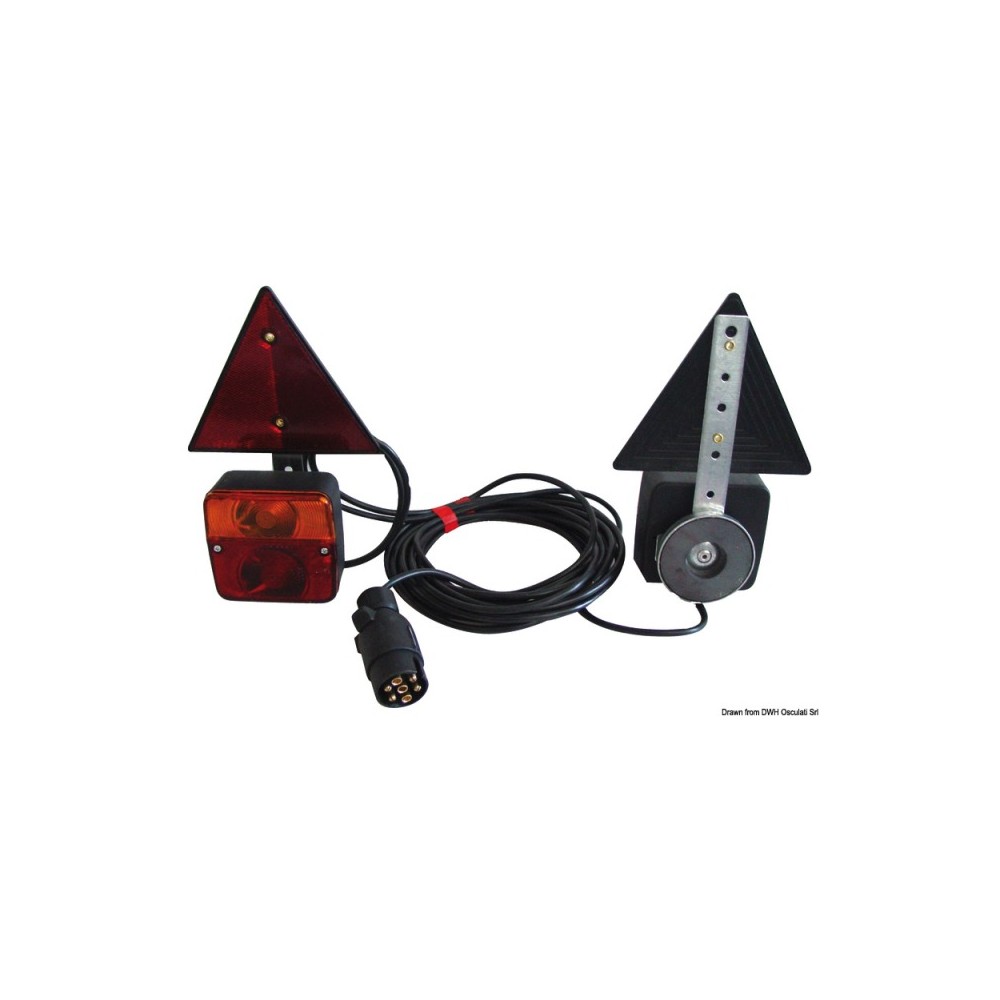 KIt feu à LED fixation magnétique flèche dynamique