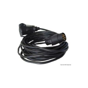 Câble de rallonge remorque 2 fiches/13 pôles 10 m pour bateau