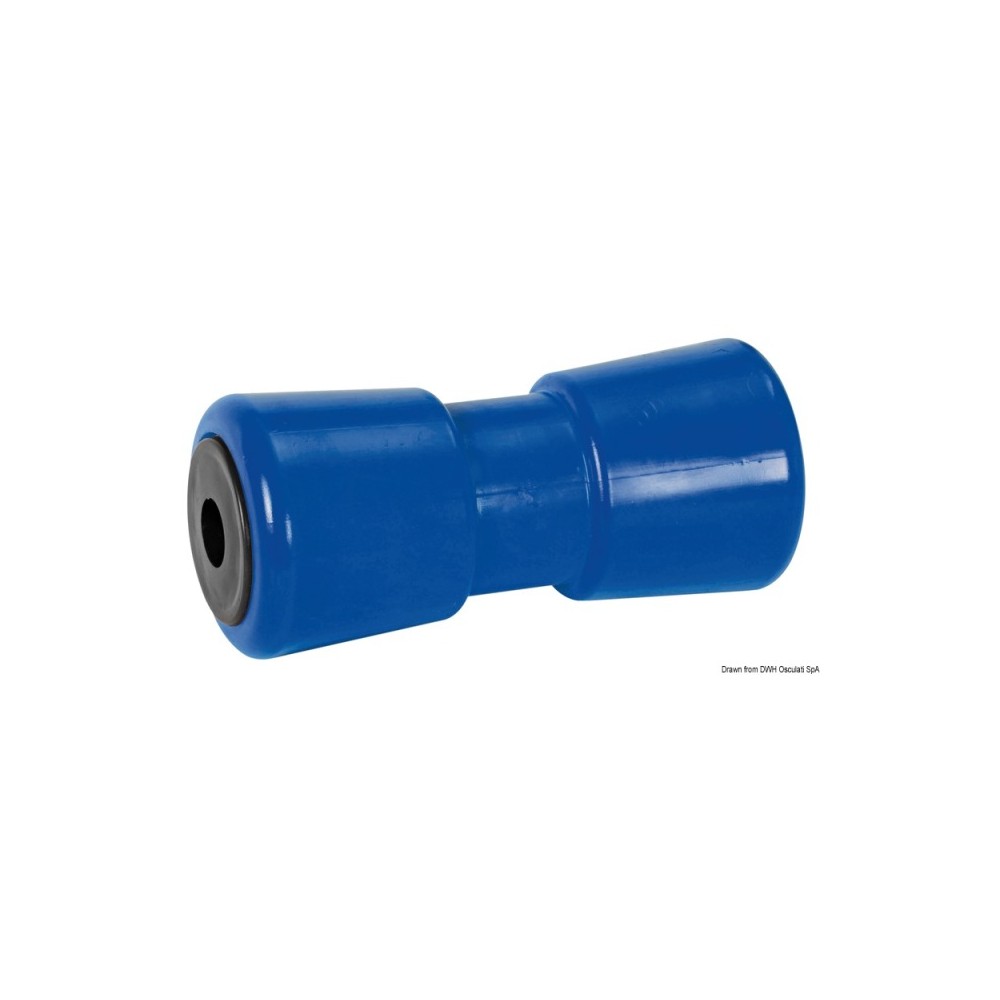 Roue centrale bleu 286 mm Ø trou 30 mm
