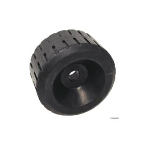 Roue latérale noir 140x80 mm Ø trou 21 mm