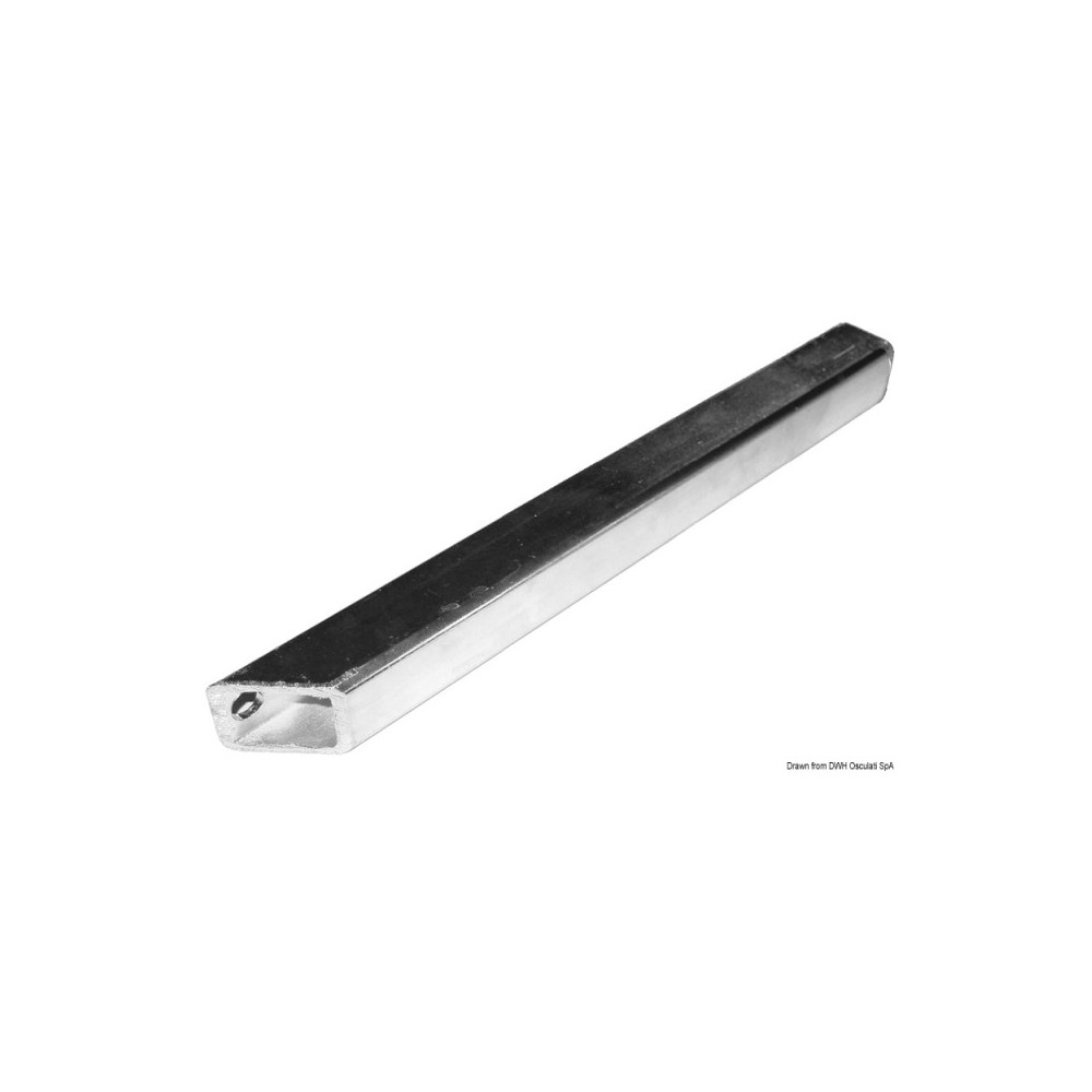 Tube pour roues 30 x 30 x 300 mm