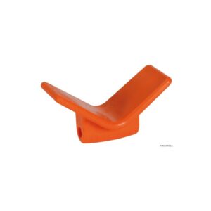 Butée de proue orange polyuréthane 105 x67x124mm
