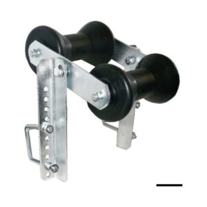 Rouleau central double avec crochets