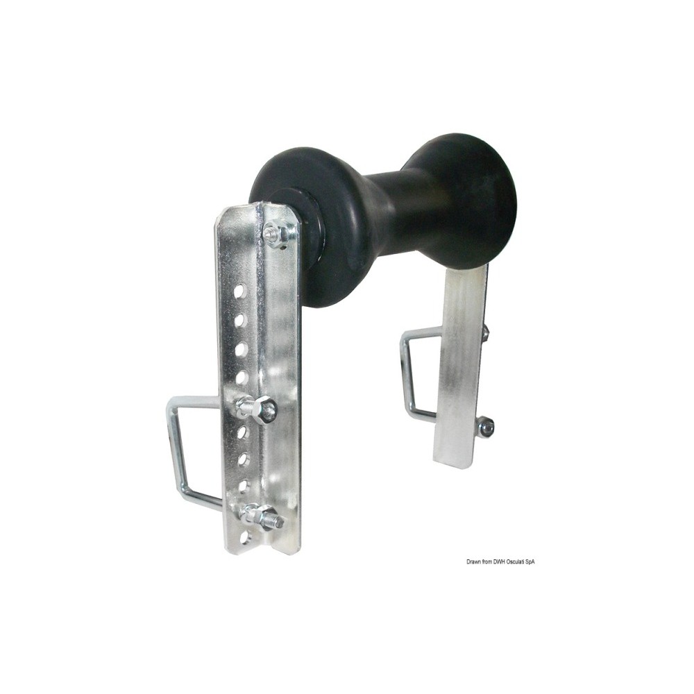 Rouleau central simple avec crochets