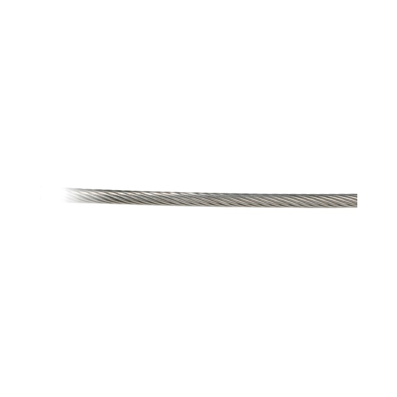 Câble inox AISI 316 19 fils 1,5 mm