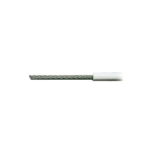 Câble inox AISI 316 19fils recouvert PVC 2,5 x 4mm