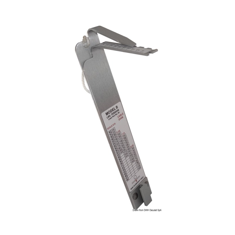 Tensiomètre Loos pour câbles 2,5/3/4 mm