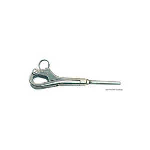 Mousqueton pélican inox 4 x 8 mm