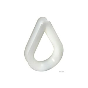 Cosse en nylon blanc Ø 10 mm