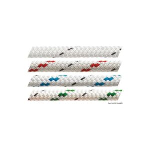 Bout Marlow Doublebraid teinte unie blanc 6 mm