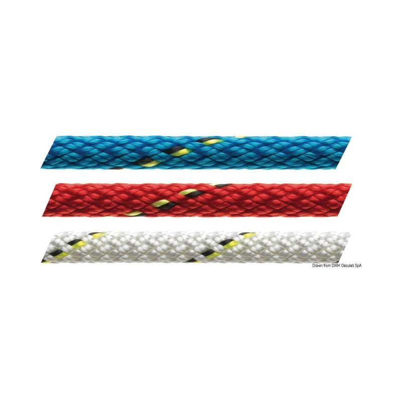 Tresse blanche Marlow D2 Competition 78 10 mm
