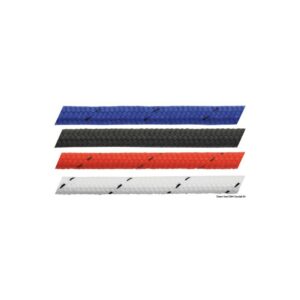 Bout Marlow Mattbraid blanc en polyester