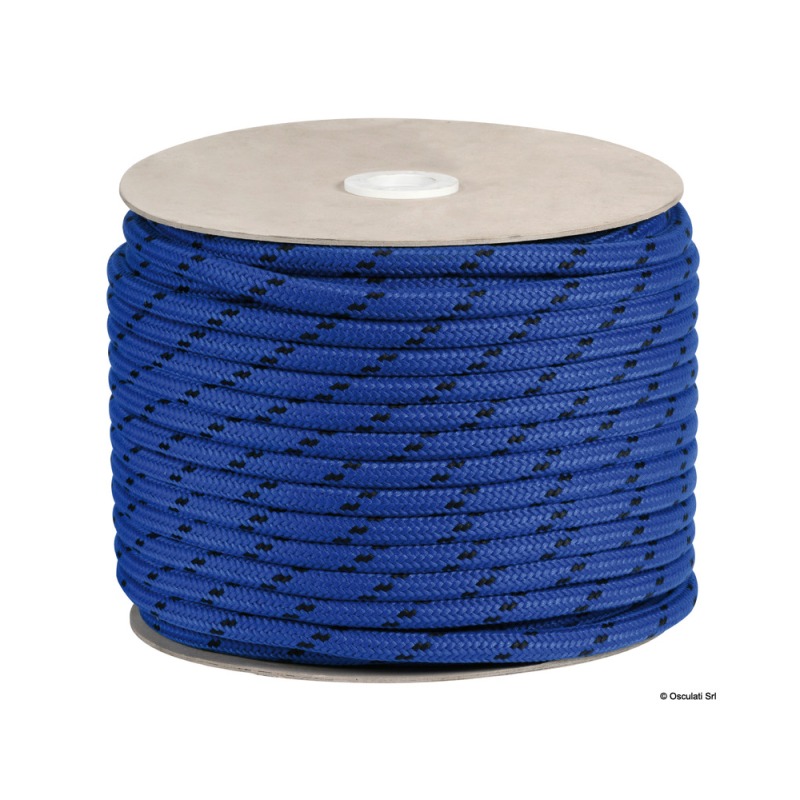 Ecoute en polyester haute résistence blanc 12 mm