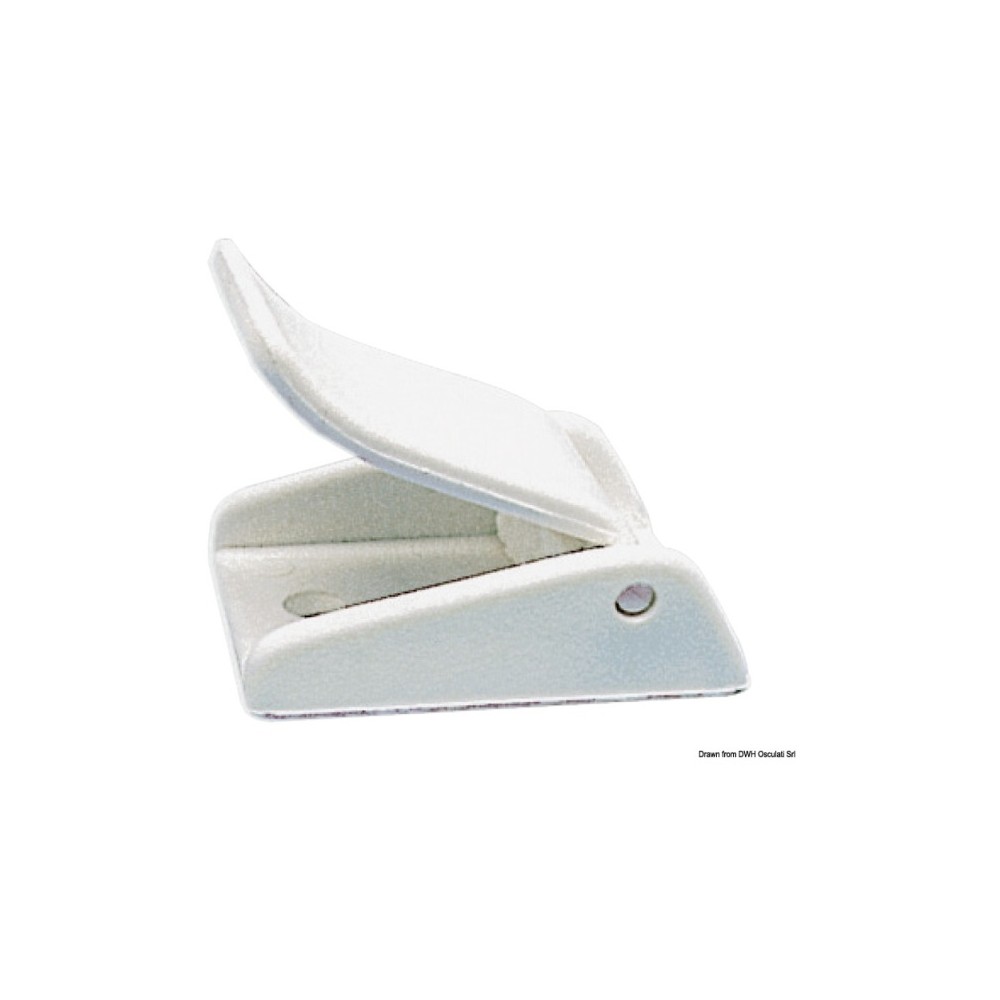 Boucle en plastique pour sangles max 30 mm, fixation à vis