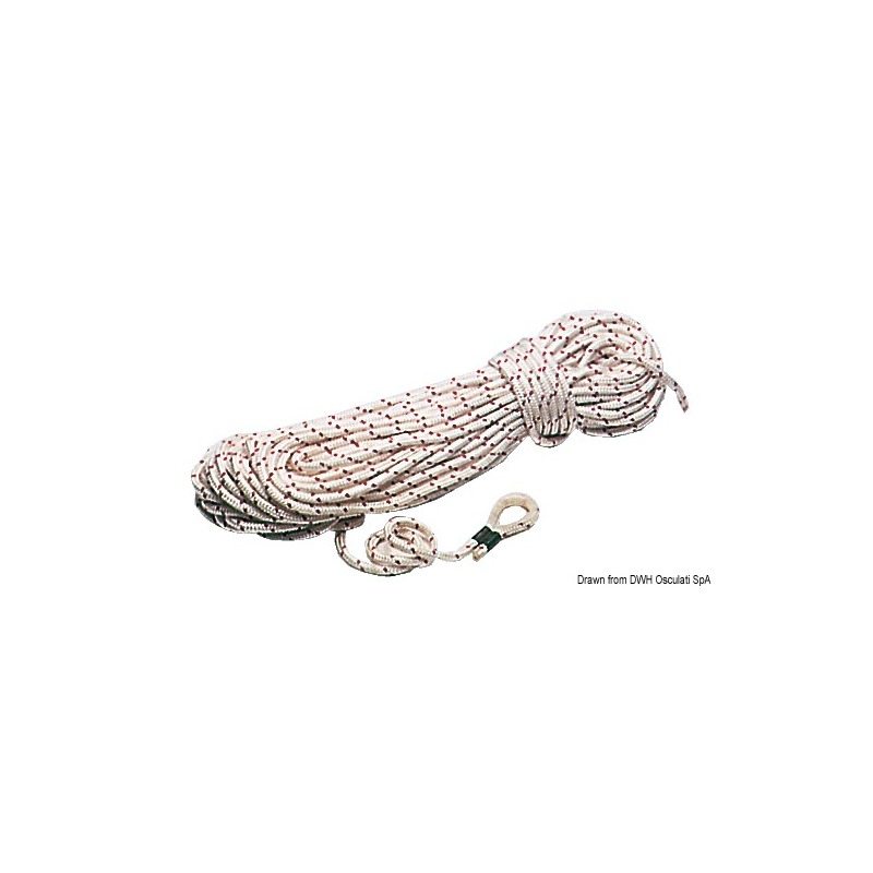 Glènes de tresse 10 mm x 15 m + cosse