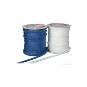 Tresse plate noire pare-battage 18 mm x 50 m