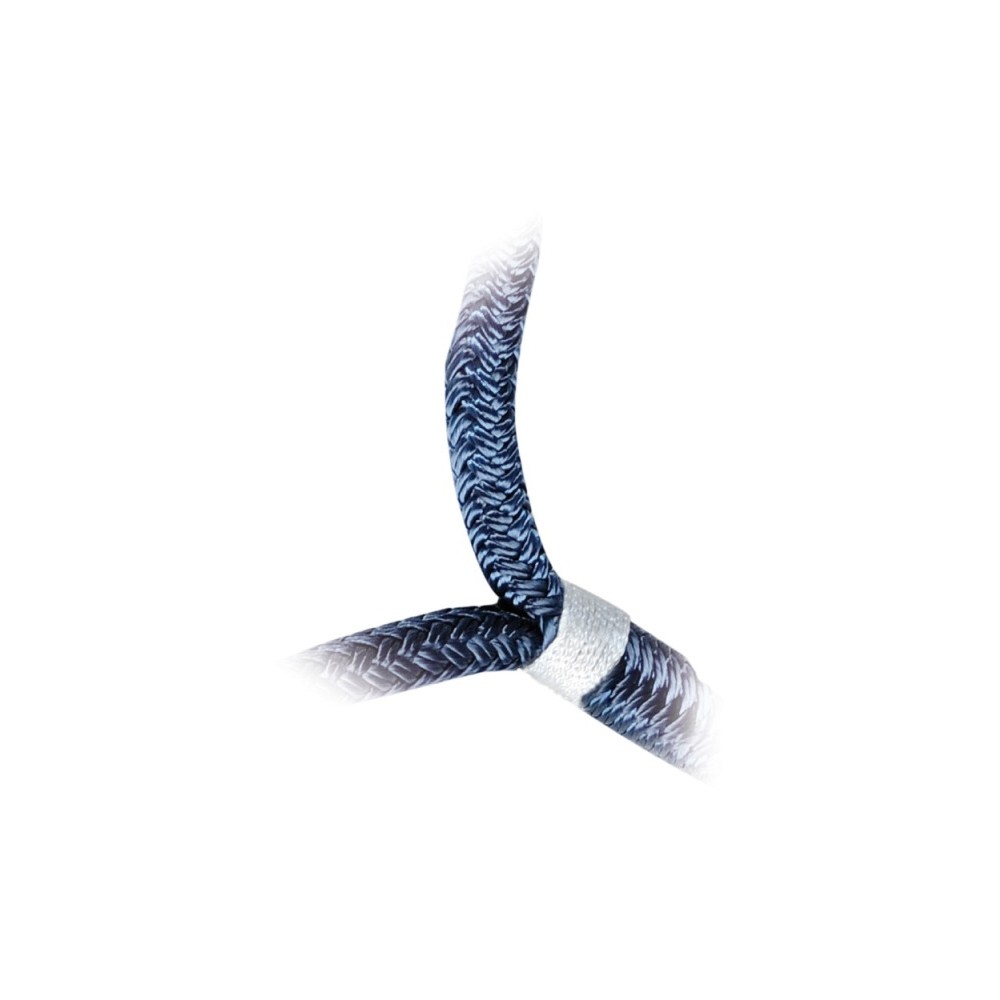 Amarre avec oeil bleu navy 14 mm x 9 m