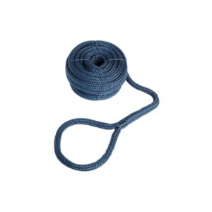 Amarre avec oeil bleu navy 24 mm x 15 m