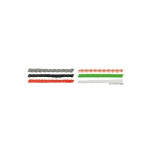 Tresse lévilène blanc 6 mm
