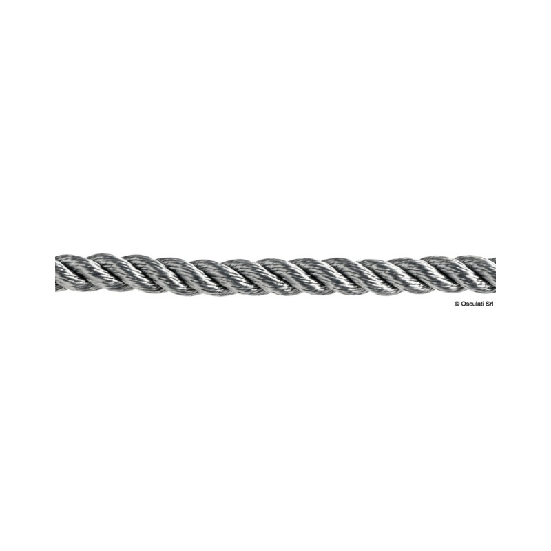 Bout 3 torons gris 10 mm