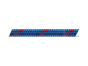 Double tresse noire 10 mm