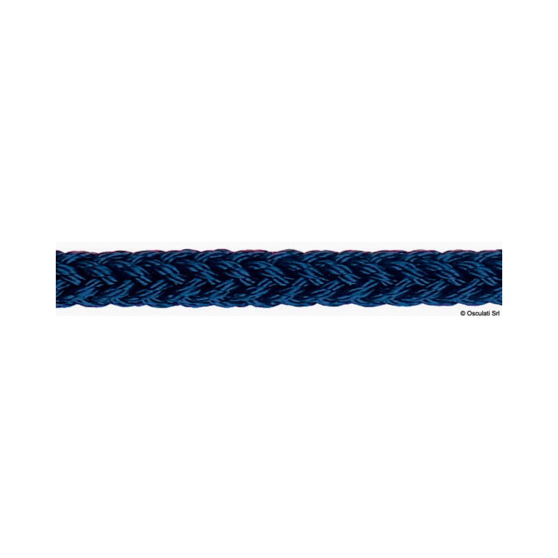 Tresse All Round bleu 12 torons 12 mm