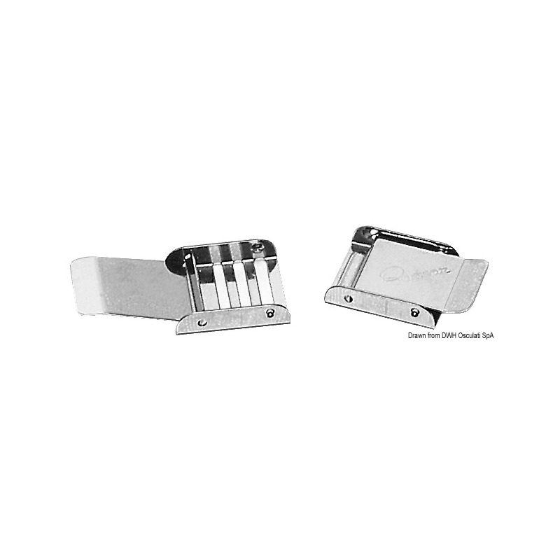 Boucle inox pour sangles de 40 mm
