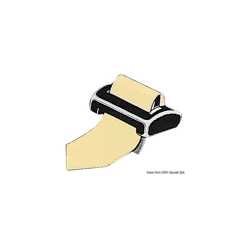 Boucle noire en nylon SeaSure 40 mm