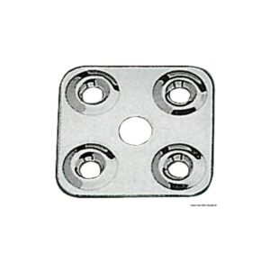 Platine pour fixer sangles 40 x 40 mm