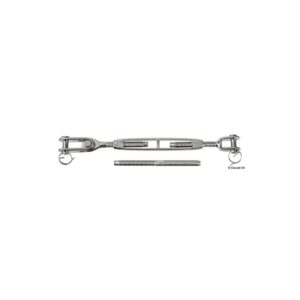 Ridoir à sertir à cage ouverte 1/4" p. câble 3 mm