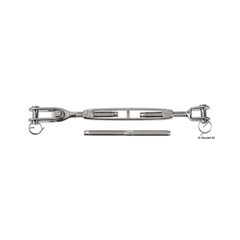 Ridoir à sertir à cage ouverte 1/4" p. câble 3 mm