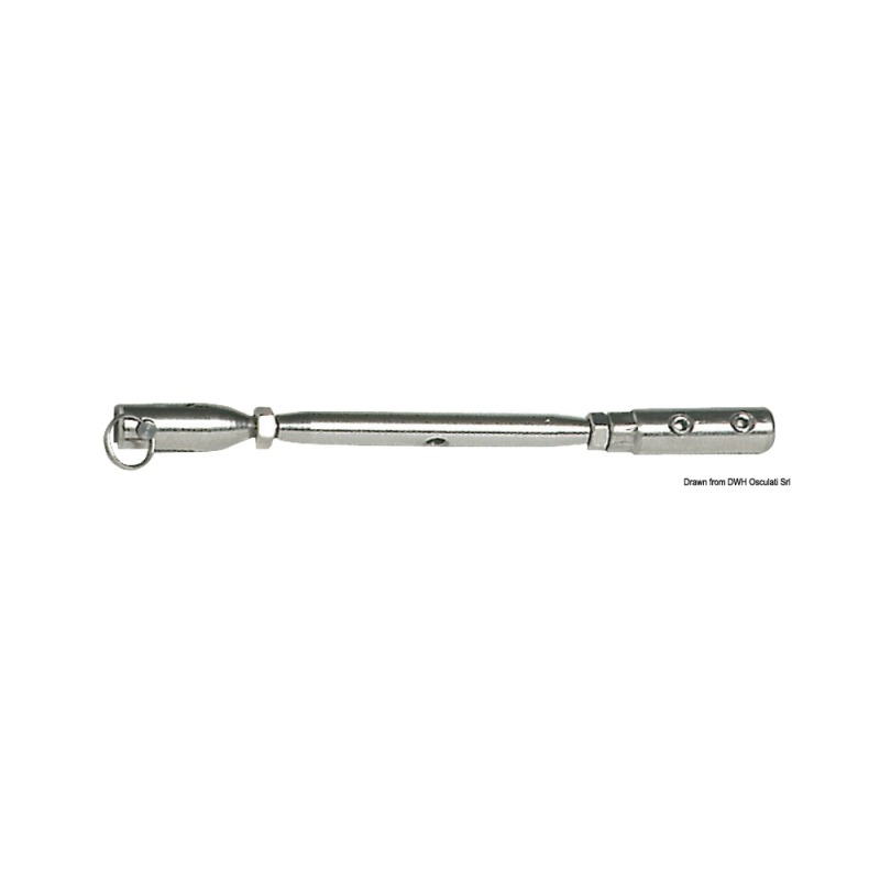 Ridoir p. terminaison draille câble 5/6 mm