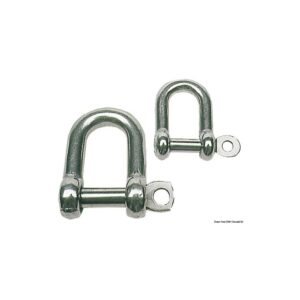 Manille en inox AISI 316 10 mm