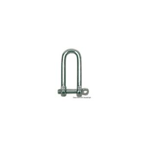 Manille longue AISI 316 10 mm