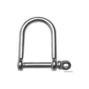 Manille extra large en inox