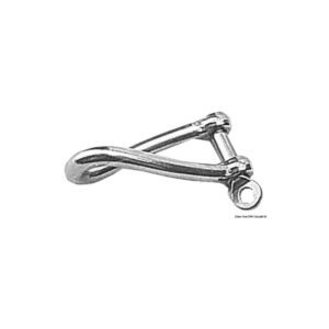 Manille torse en inox moulage de précision