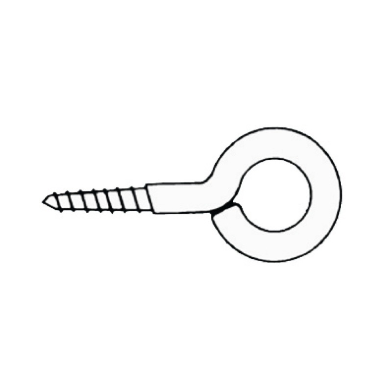 Œillets inox à vis 17 x 35 mm Blister 10 pièces