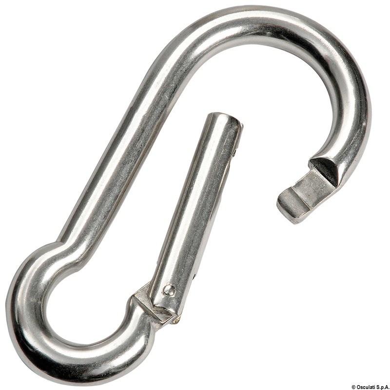Mousqueton sans saillie AISI 316 5 mm
