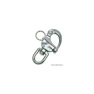 Mousqueton pour spi œil pivotant AISI 316 128 mm