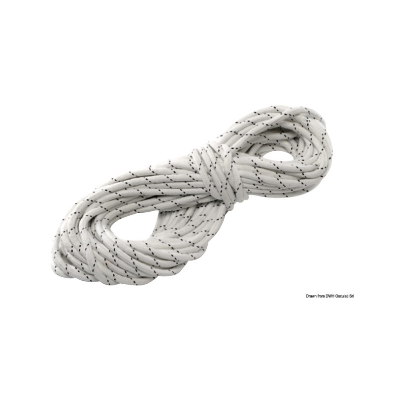 Bosse amarrage polyester 8 mm x 30 mm