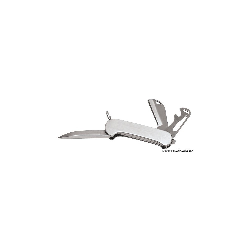 Couteau démanilleur inox 70 mm