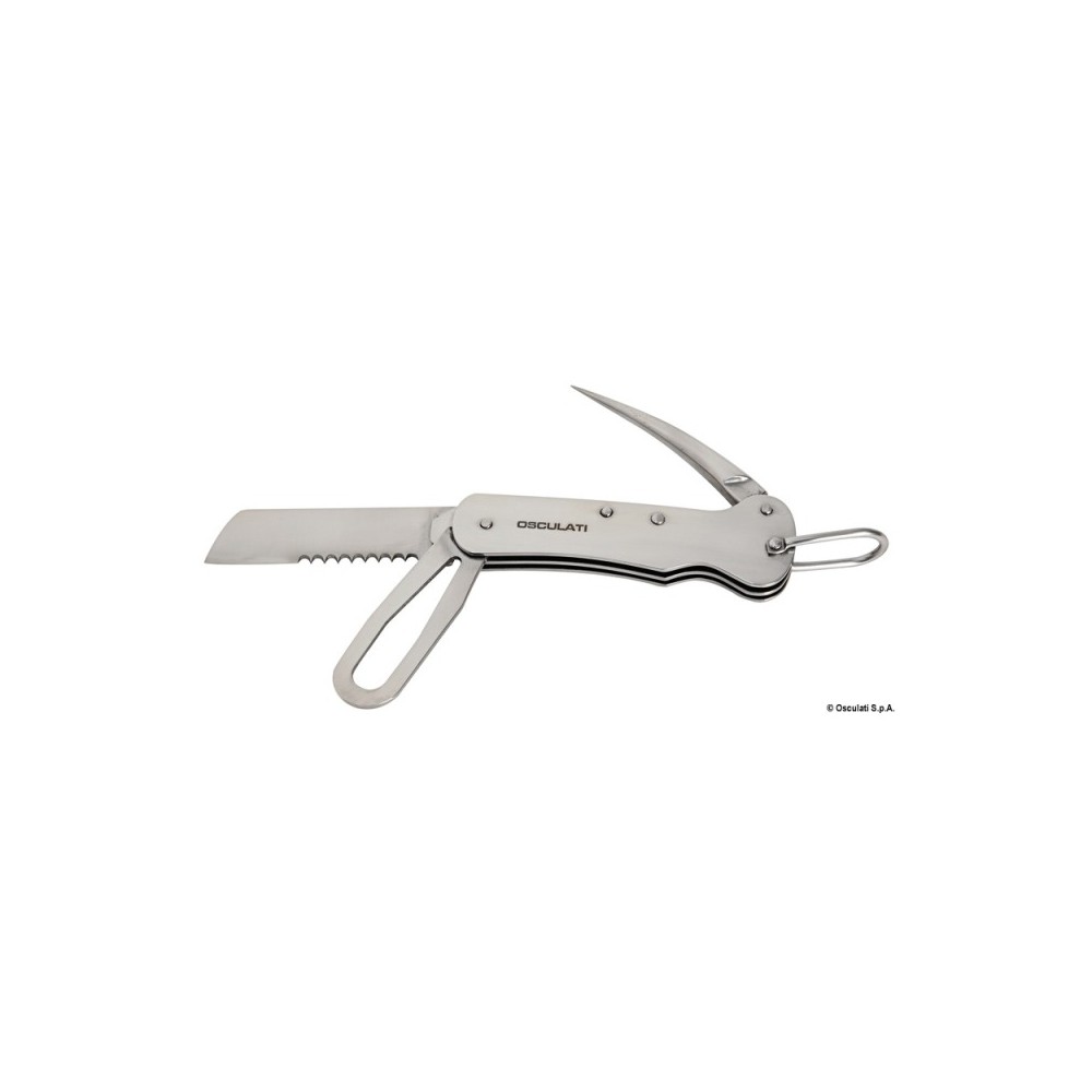 Couteau démanilleur inox 100 mm