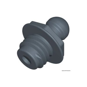 Pivot fileté court boule standard Delahousse Quick-Fit marine
