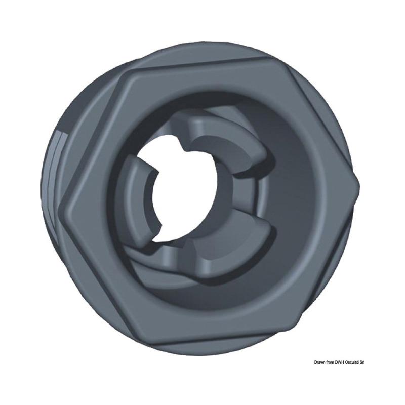Clip standard avec trou 20 mm Delahousse Quick-Fit
